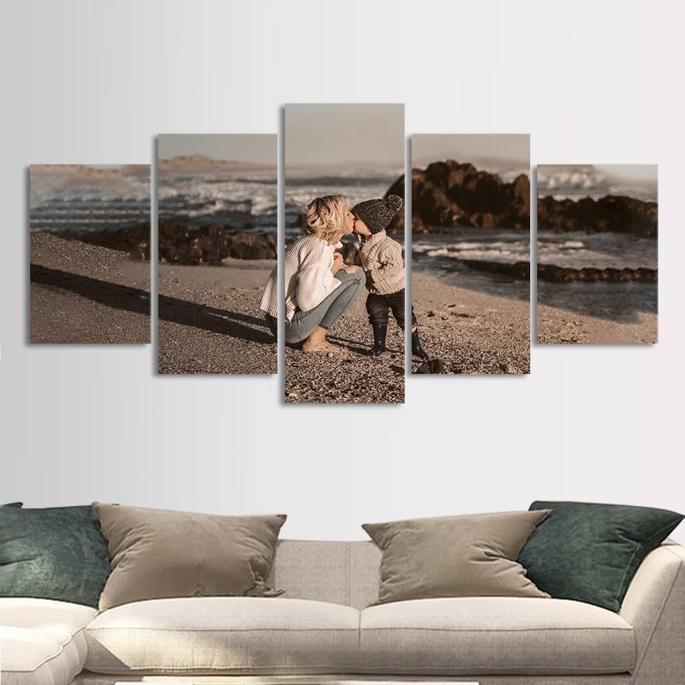 Personalised Painting 5pcs Contemporary Wall Art Frameless - soufeelmy