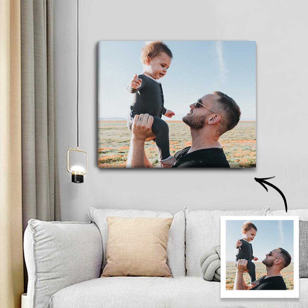 Personalised Photo Custom Oil Painting Gifts for Men Frameless - soufeelmy