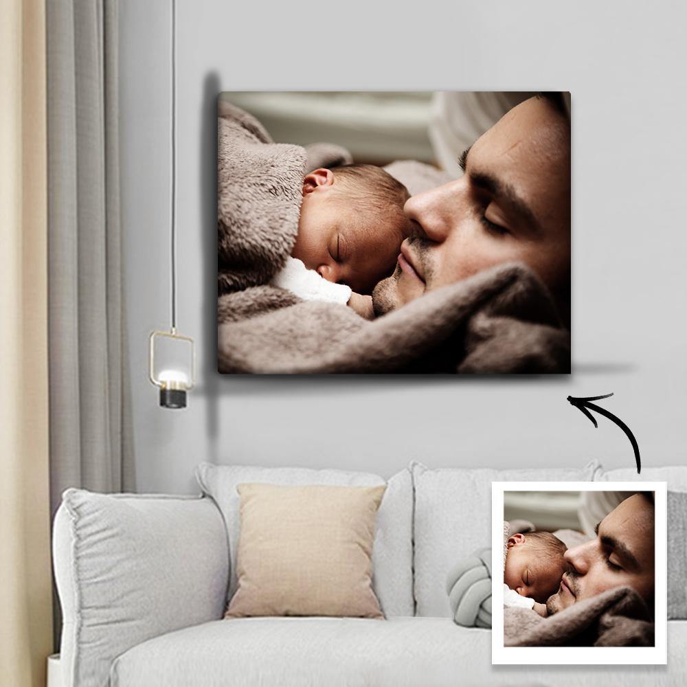 Personalised Photo Custom Oil Painting Gifts for Men Frameless - soufeelmy