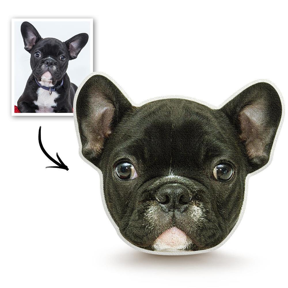 Custom Photo Face Pillow 3D Portrait Pillow - Cute Dog - soufeelmy