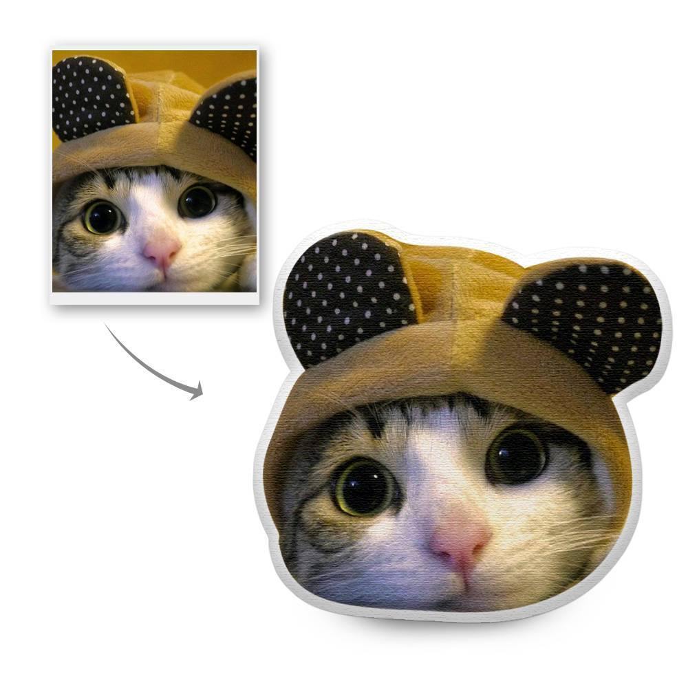 Custom Photo Face Pillow 3D Portrait Pillow Pet Head - soufeelmy