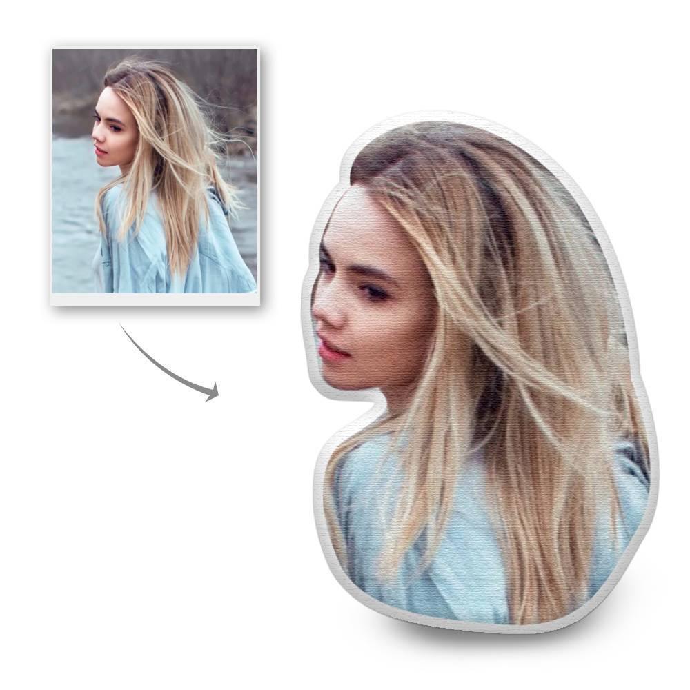 Custom Head Photo Face Pillow 3D Portrait Pillow - Women's Face - soufeelmy