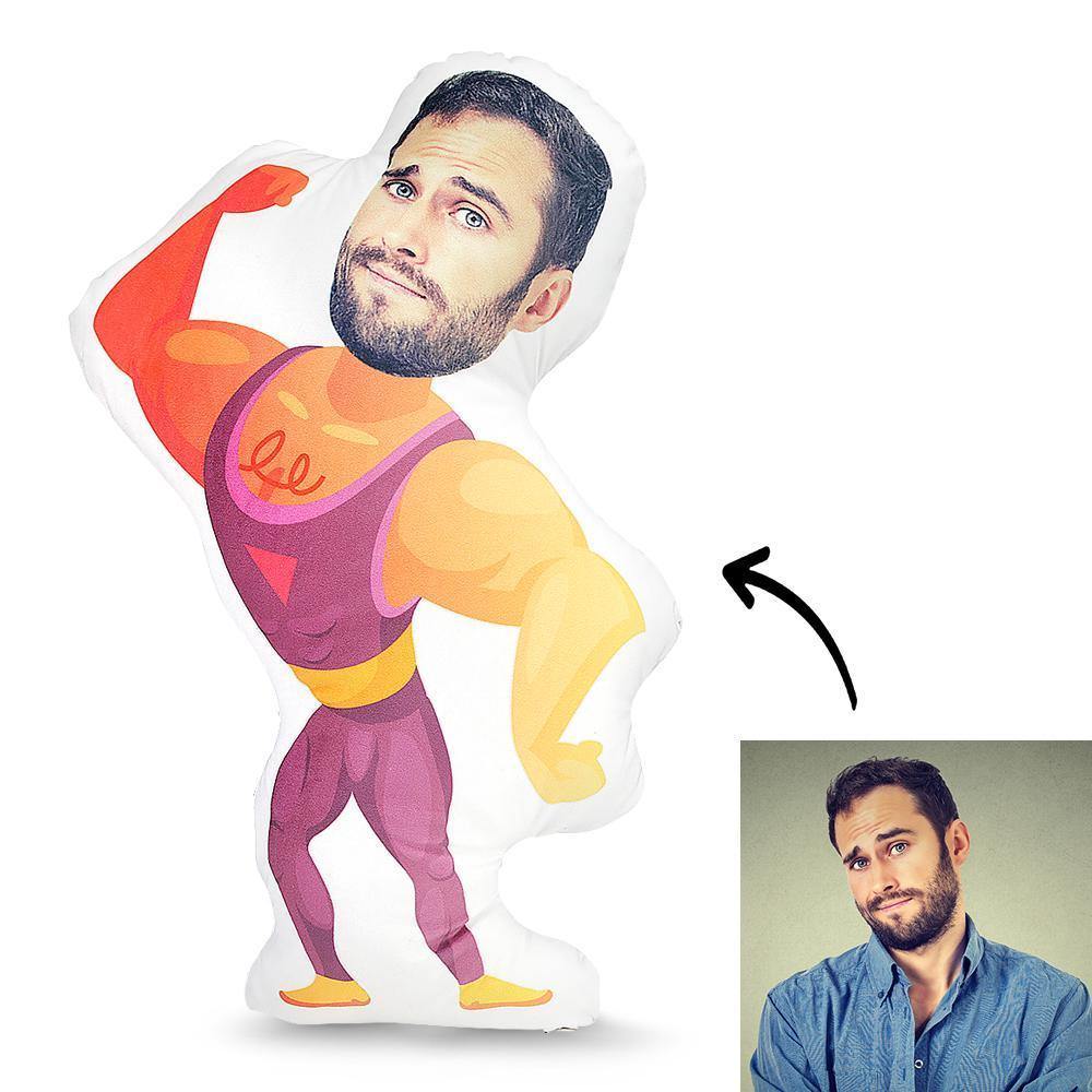 Custom Photo Pillow Muscle Man 30*40cm - soufeelmy