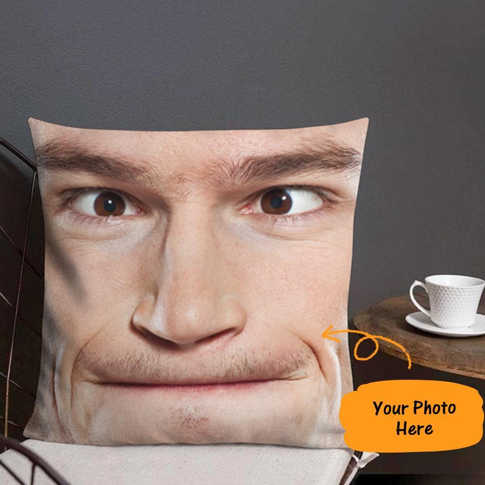 Custom Photo Pillow Spoof Face Pillow Gift For Friend - soufeelmy