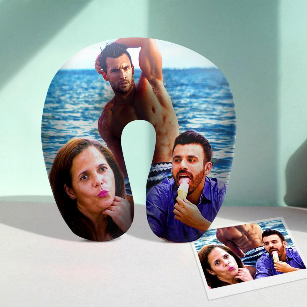 Custom Photo U-Shaped Pillow Comfortable Nursing Pillow -Interesting Picture - soufeelmy