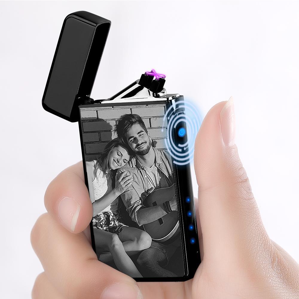 Photo Lighter Custom Photo Engraved Lighter Valentine's Gift For Lovers - soufeelmy