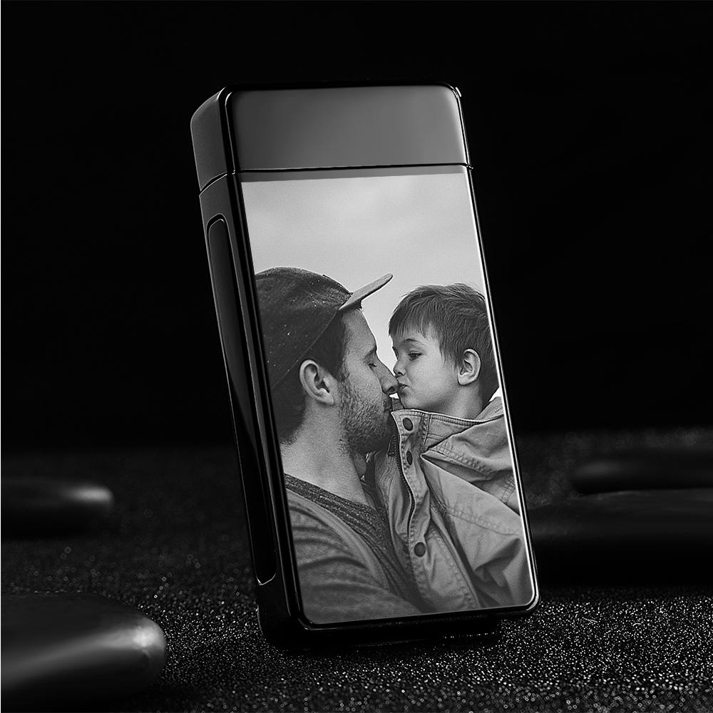 Photo Lighter Custom Photo Engraved Lighter Father's Day Gift - soufeelmy