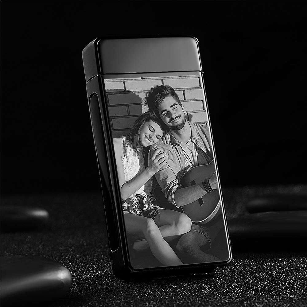 Photo Lighter Custom Photo Engraved Lighter Valentine's Gift For Lovers - soufeelmy