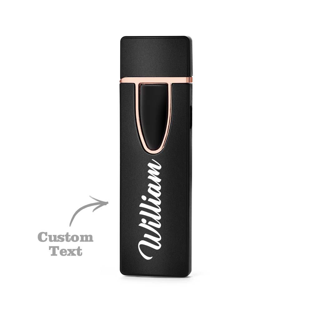 Personalized Black Engraved Lighter Bachelorette Party Favor Gift Best Man Gift for Him - soufeelmy