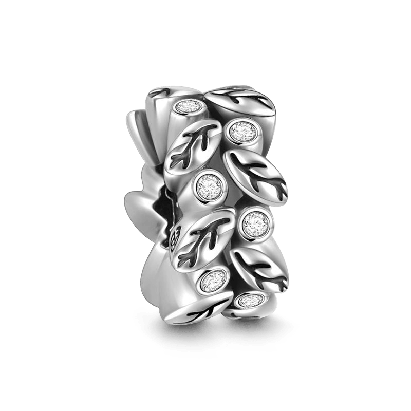 Vines Stopper Charm Silver - soufeelus