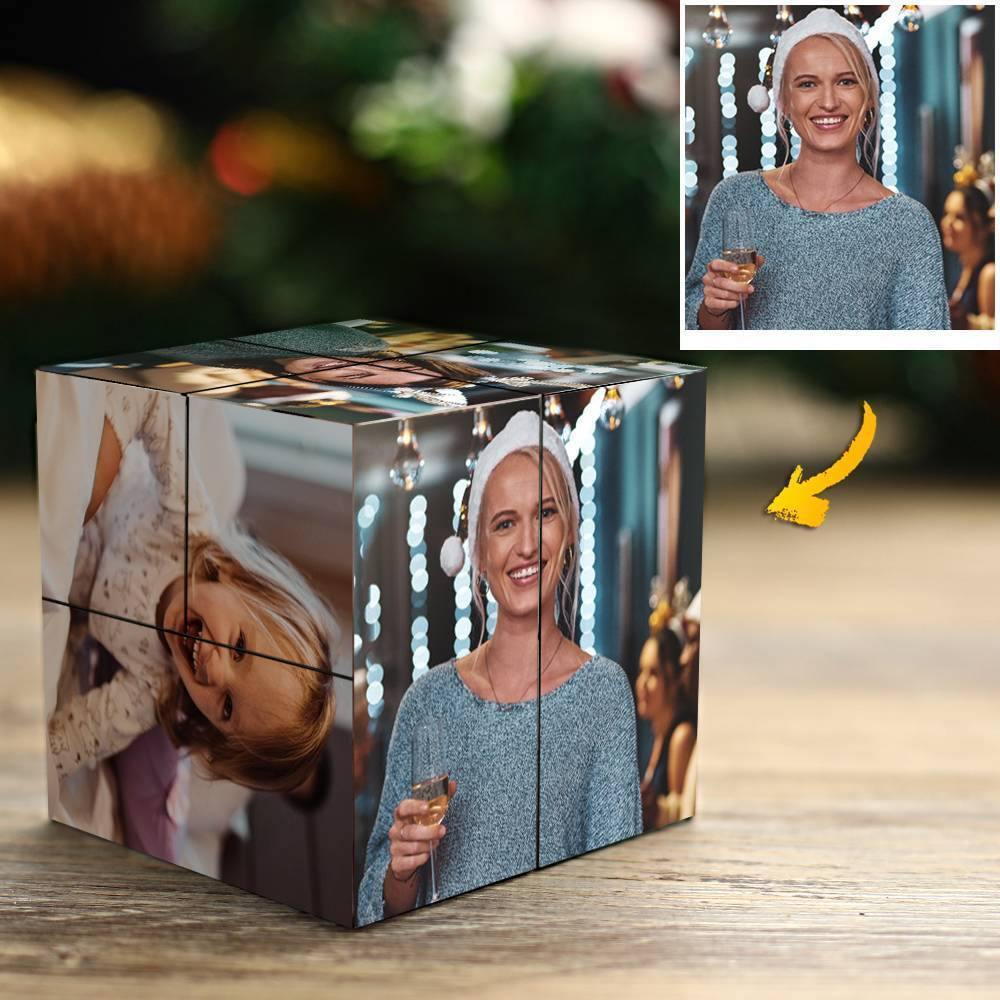 Custom Photo Frame Multiphoto Rubic's Cube for Family