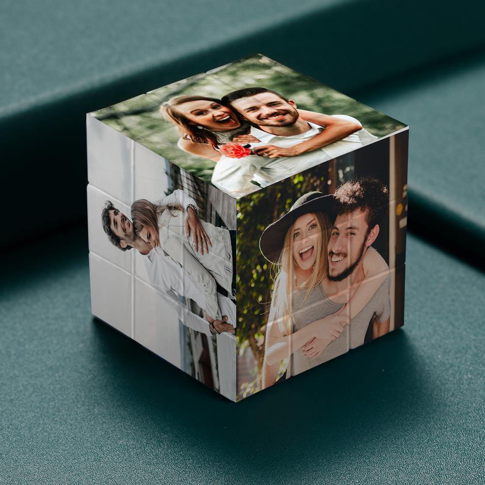 Custom  Multiphoto Rubic's Cube Gifts for Her