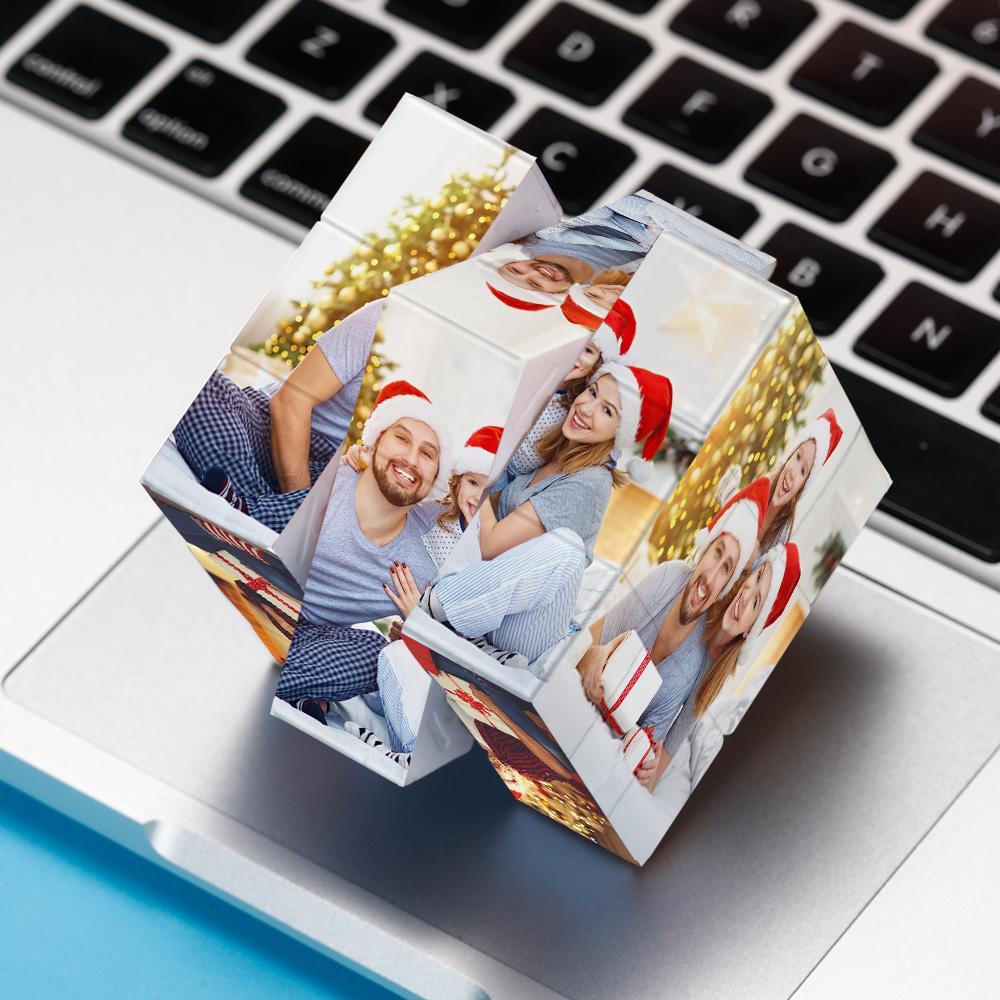Custom Photo Rubic's Cube Gifts For Christmas - soufeelmy