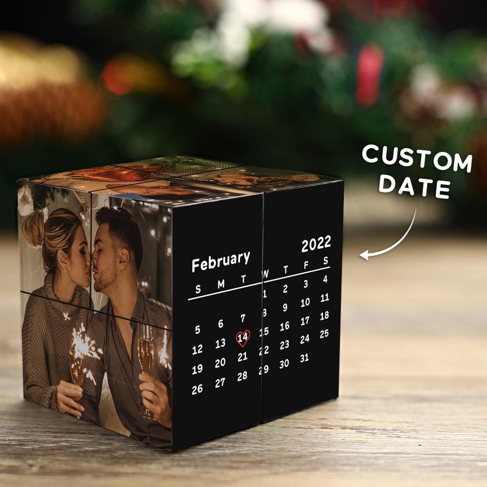 Photo Frame Multiphoto Choice Of Style Colorful Rubic's Cube