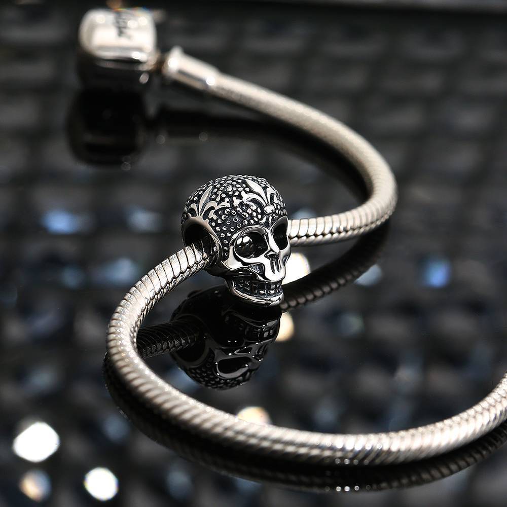 Skull Charm Silver - 