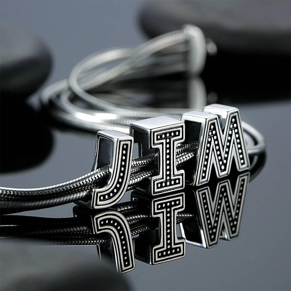 Initial Letter W Charm - Reflexions Charms - soufeelus