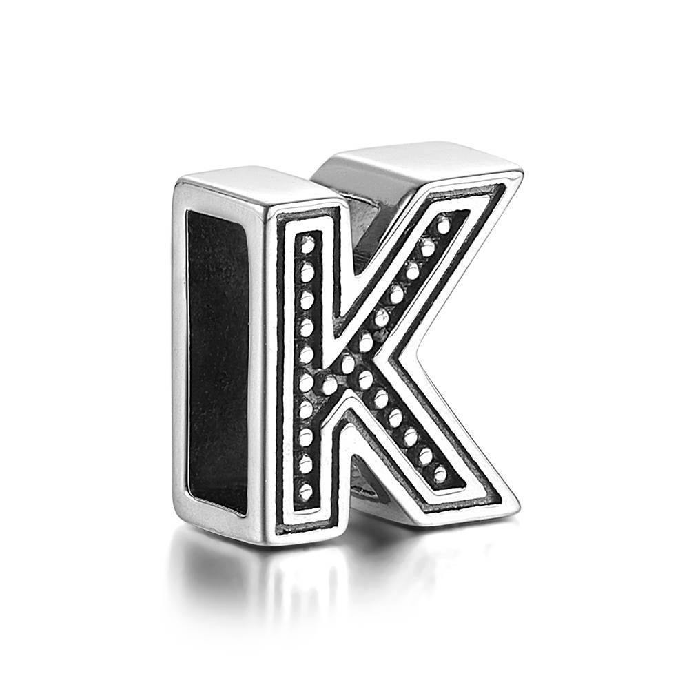 Initial Letter K Charm - Reflexions Charms - soufeelus