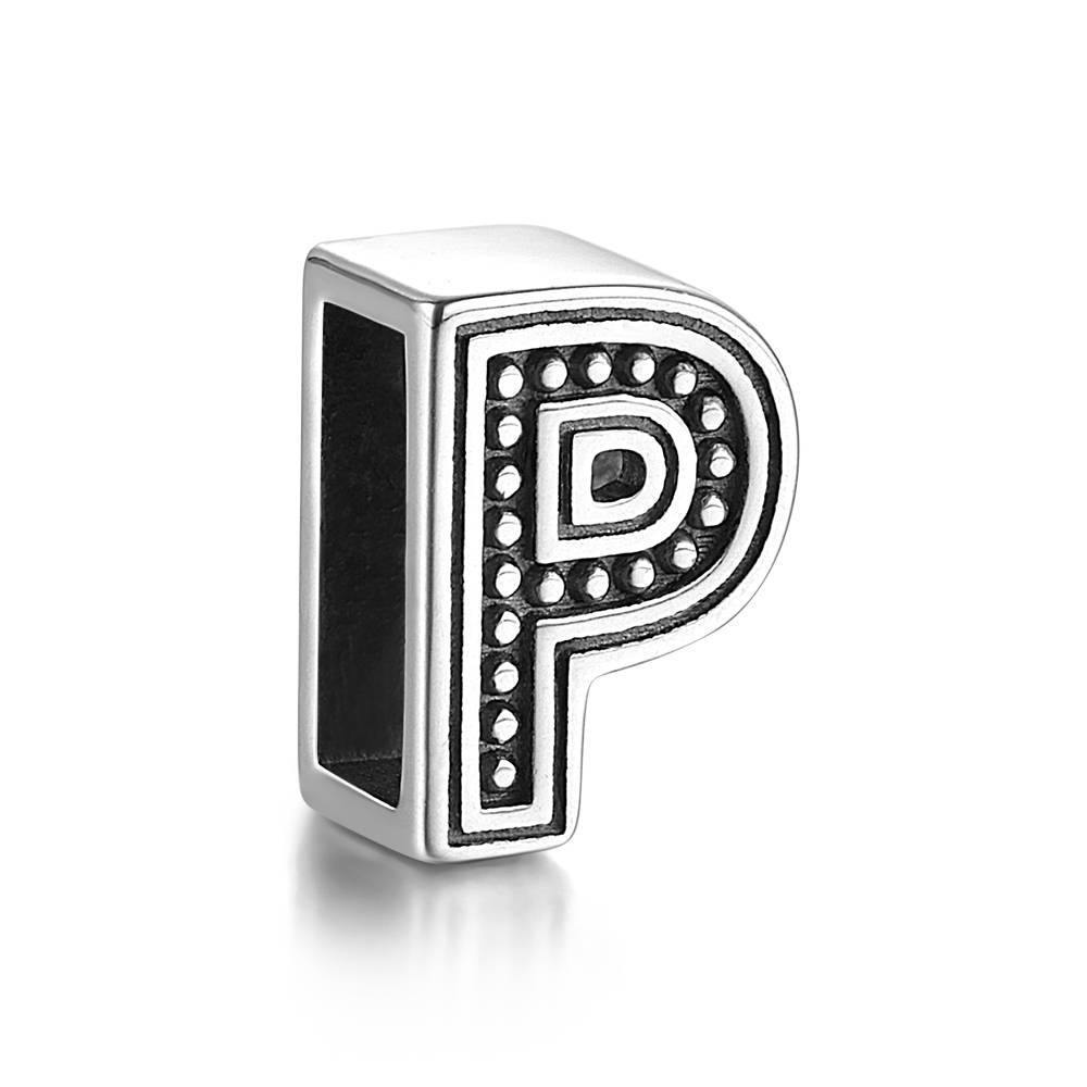 Initial Letter P Charm - Reflexions Charms - soufeelus