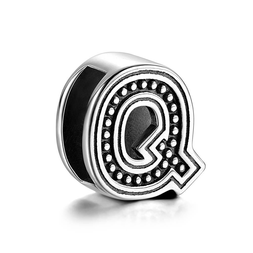Initial Letter Q Charm - Reflexions Charms - soufeelus