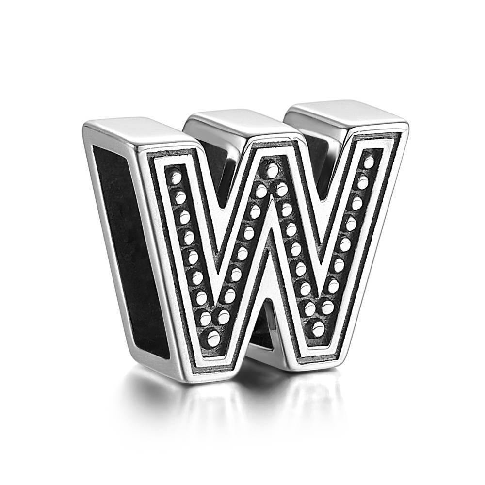 Initial Letter W Charm - Reflexions Charms - 