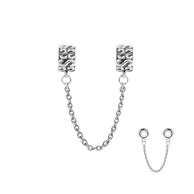 S Shape Charm Safety Chain - soufeelus