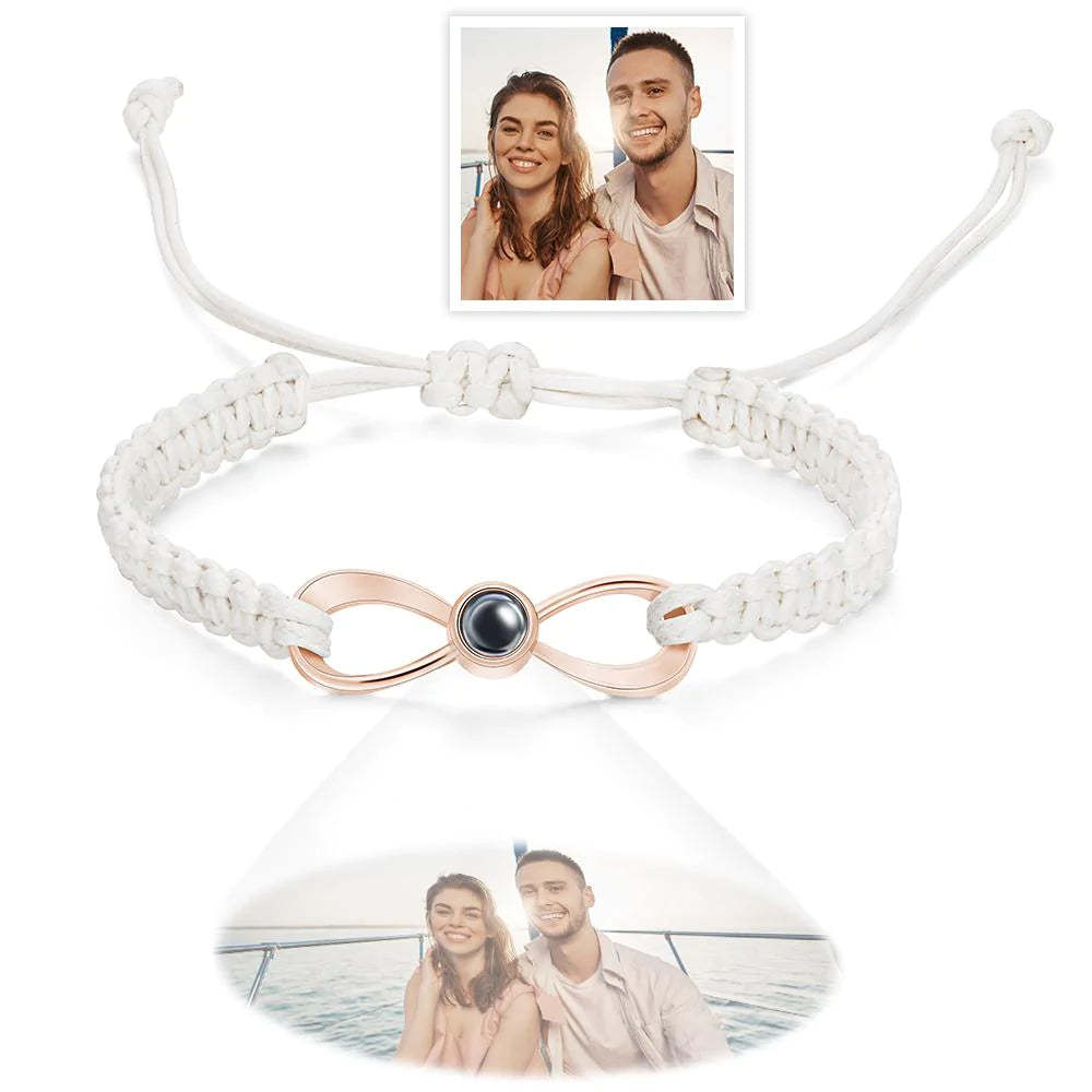 Custom Projection Photo Bracelet Creative Simple Gifts for Couple - soufeelmy