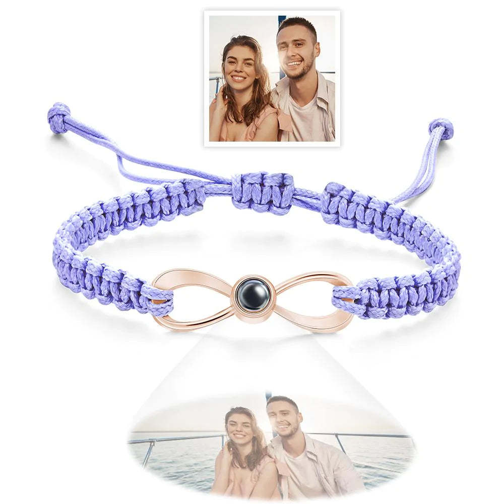 Custom Projection Photo Bracelet Creative Simple Gifts for Couple - soufeelmy