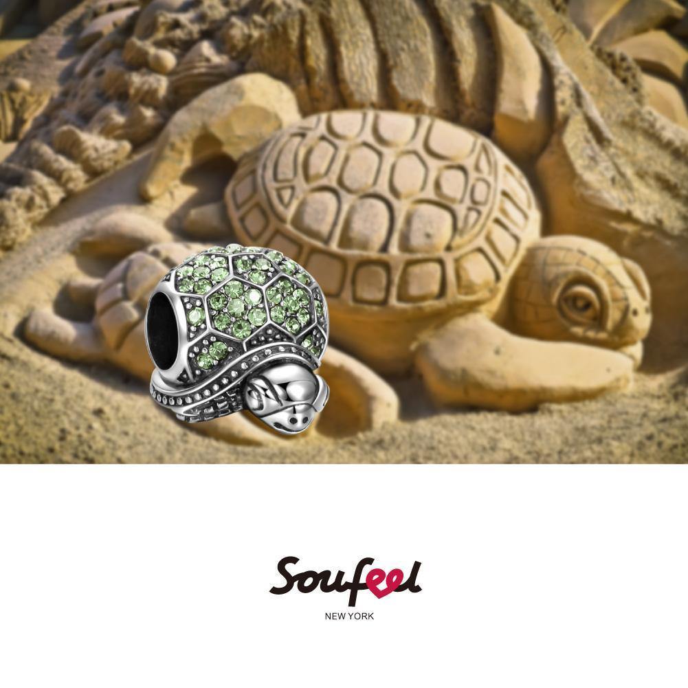 Sea Turtle Charm Silver - soufeelus