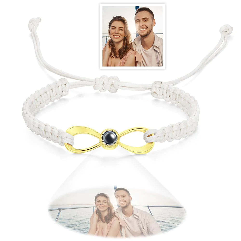 Custom Projection Photo Bracelet Creative Simple Gifts for Couple - soufeelmy