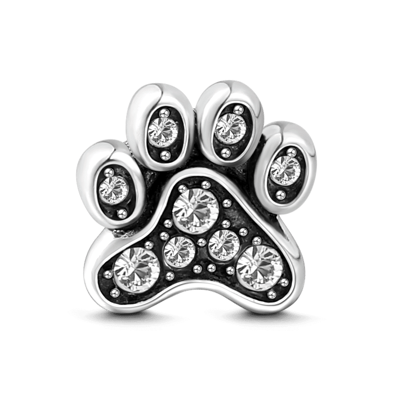 Dog Paw Petite Locket Charm - soufeelus