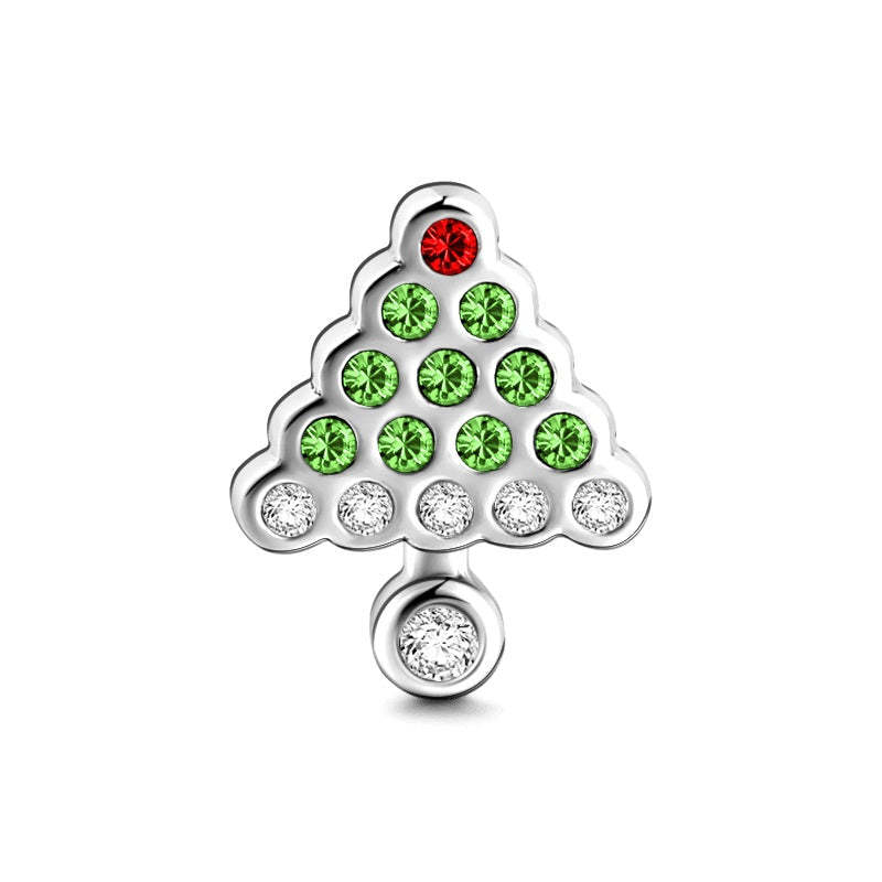Christmas Tree Locket Charm For Locket Necklace - soufeelmy