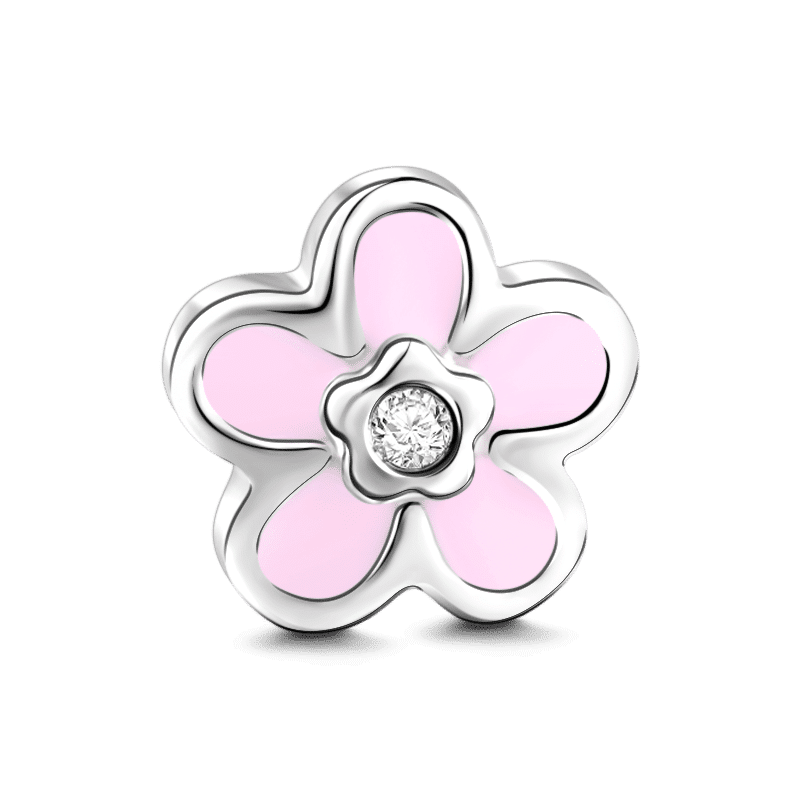 Flower Petite Locket Charm - soufeelus
