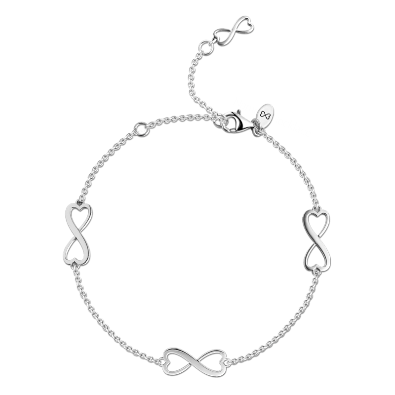 Infinity Heart Bracelet - soufeelus