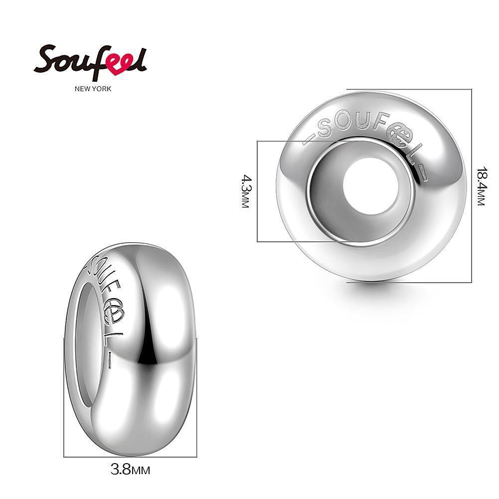 Soufeel Stopper Charm Silver - soufeelus