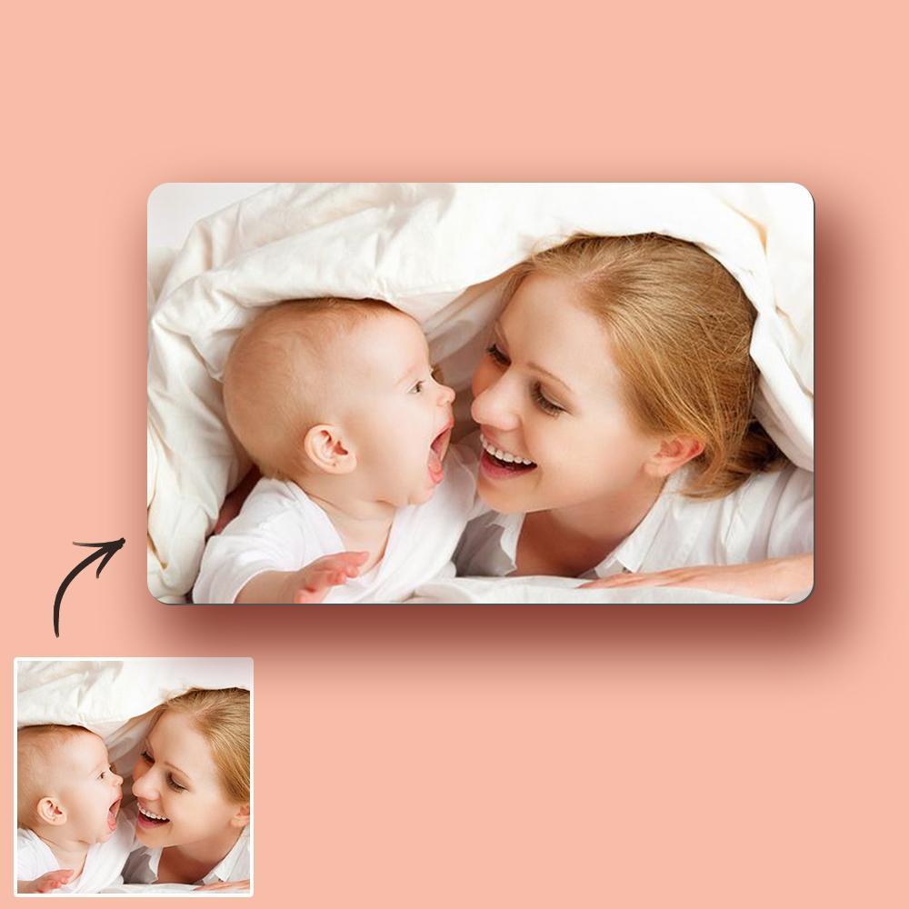 Custom Photo Wallet Insert Card Mother's Gifts Card - soufeelmy