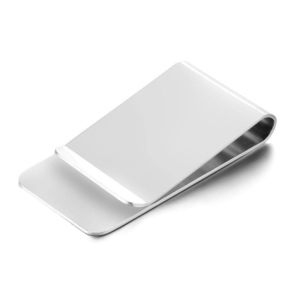 Gift for Dad - Photo Money Clip Handwriting Gift Stainless Steel