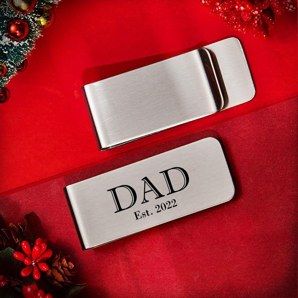 Custom Money Clips Personalized Name Money Clips Gift for Father Lover Husband