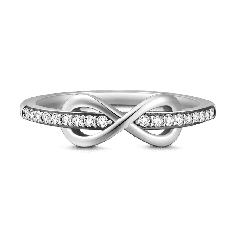 Promise Infinite Love Ring 925 Sterling Silver - 