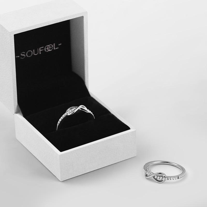 Promise Infinite Love Ring 925 Sterling Silver - 