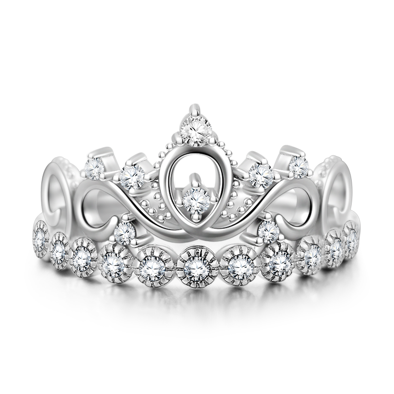 Crown For My Love Ring 925 Sterling Silver - 