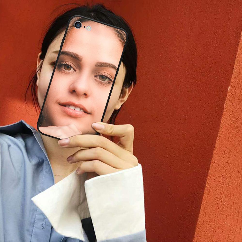 iPhone 7/8 Custom Photo Protective Phone Case - Glass Surface - 