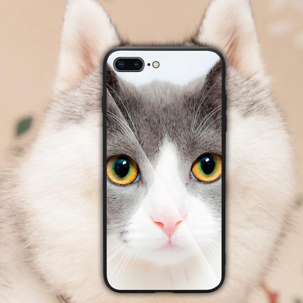 iPhone 7/8 Custom Photo Protective Phone Case - Glass Surface - 