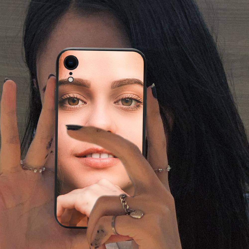 iPhone Xr Custom Photo Protective Phone Case - Glass Surface - 