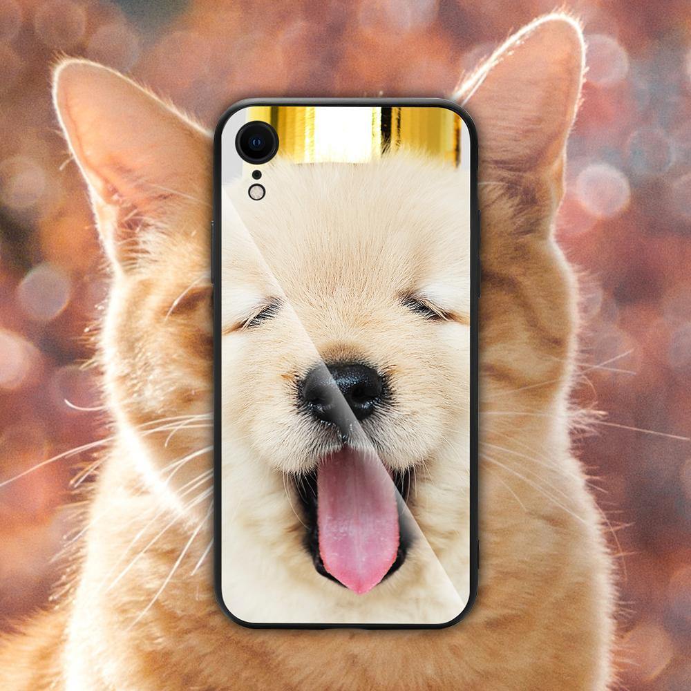 Custom Photo Protective Phone Case Glass Surface - iPhone 11 Pro Max - 