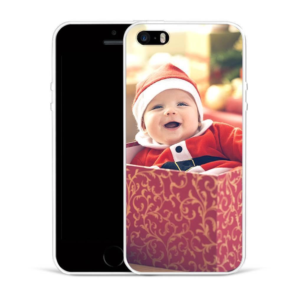 iPhone 5/5S/Se Custom Photo Protective Phone Case Soft Shell Matte - 