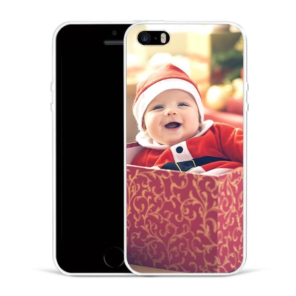 iPhone 5/5S/Se Custom Photo Protective Phone Case Soft Shell Matte - 