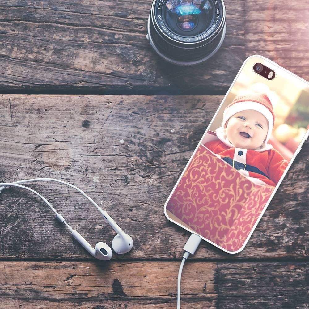 iPhone 5/5S/Se Custom Photo Protective Phone Case Soft Shell Matte - 