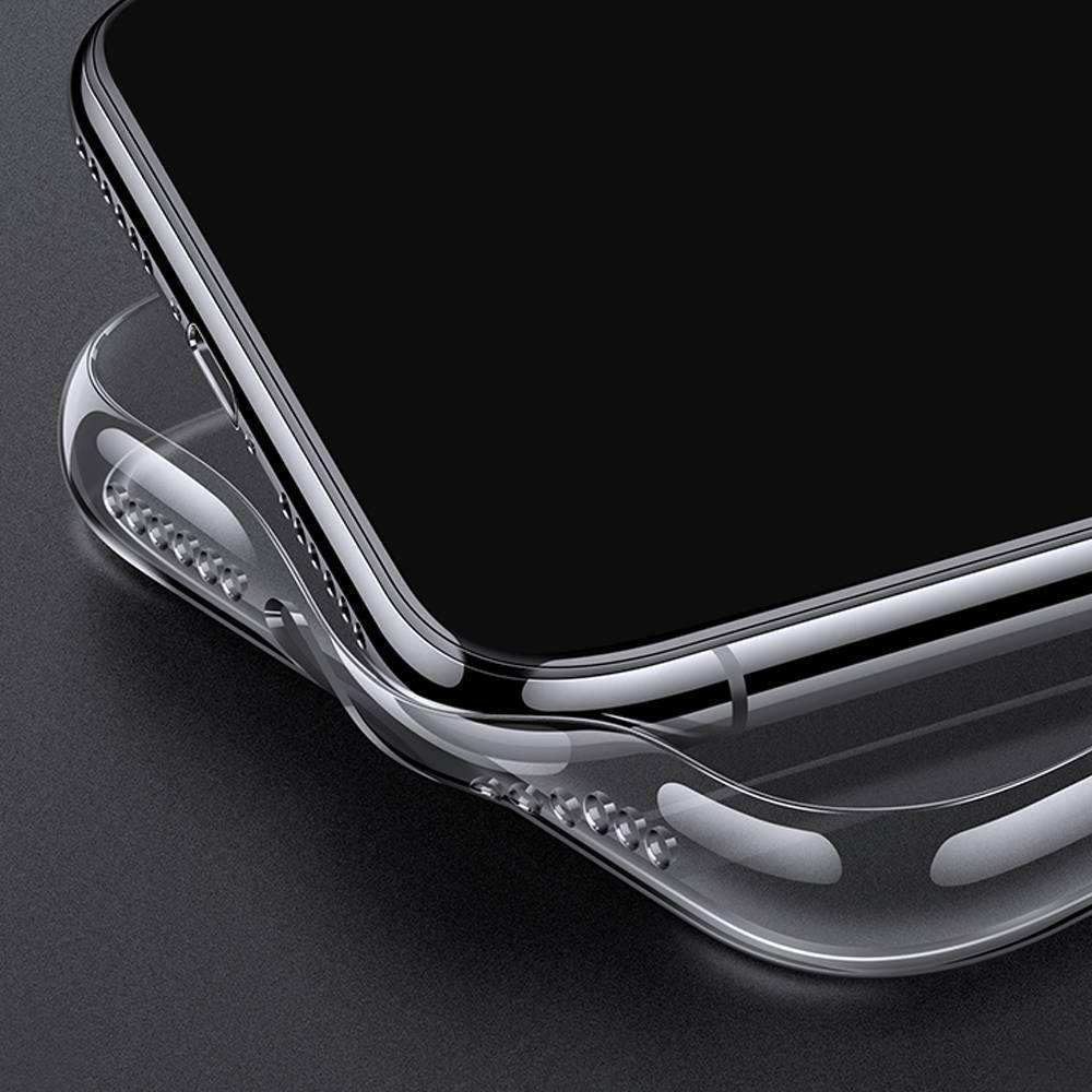 Custom Photo Protective Phone Case Soft Shell Transparent Mesh Face with Heart - iPhone Xr -