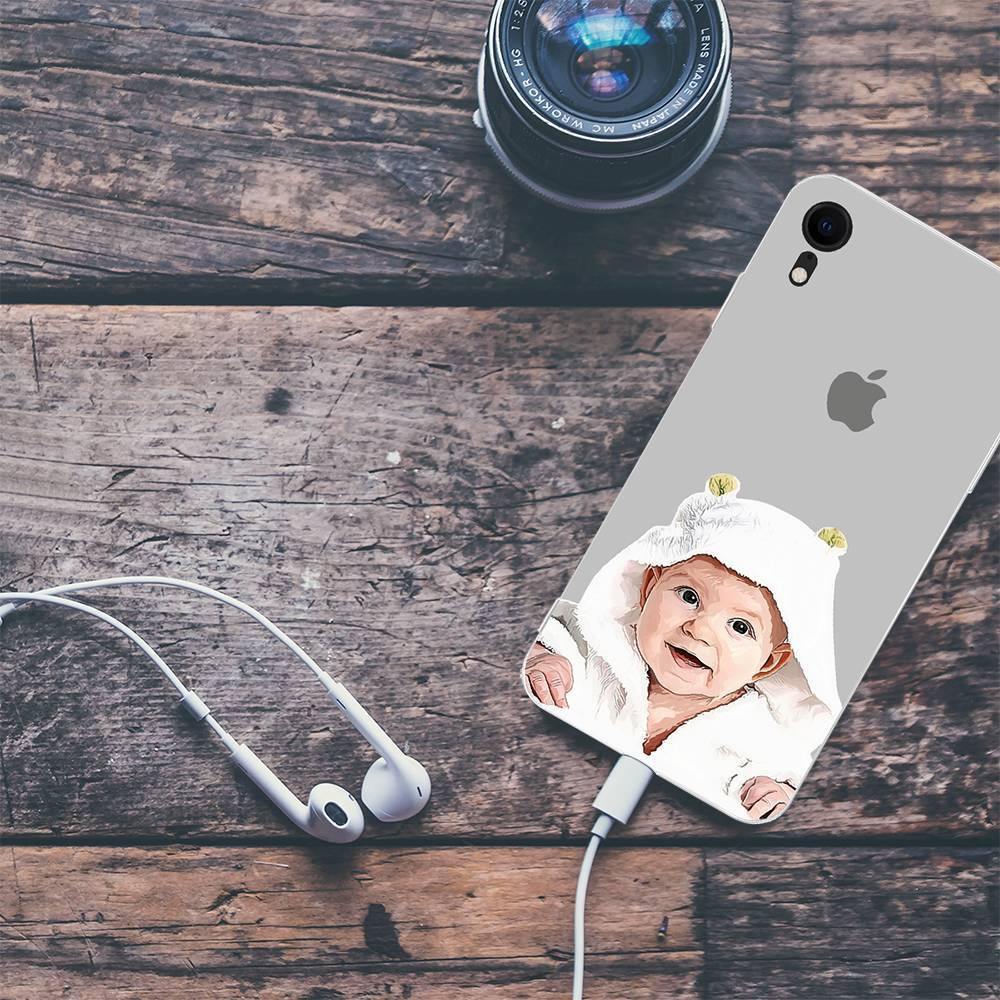 iPhone Xr Custom Photo Protective Anime Phone Case Soft Shell Matte -