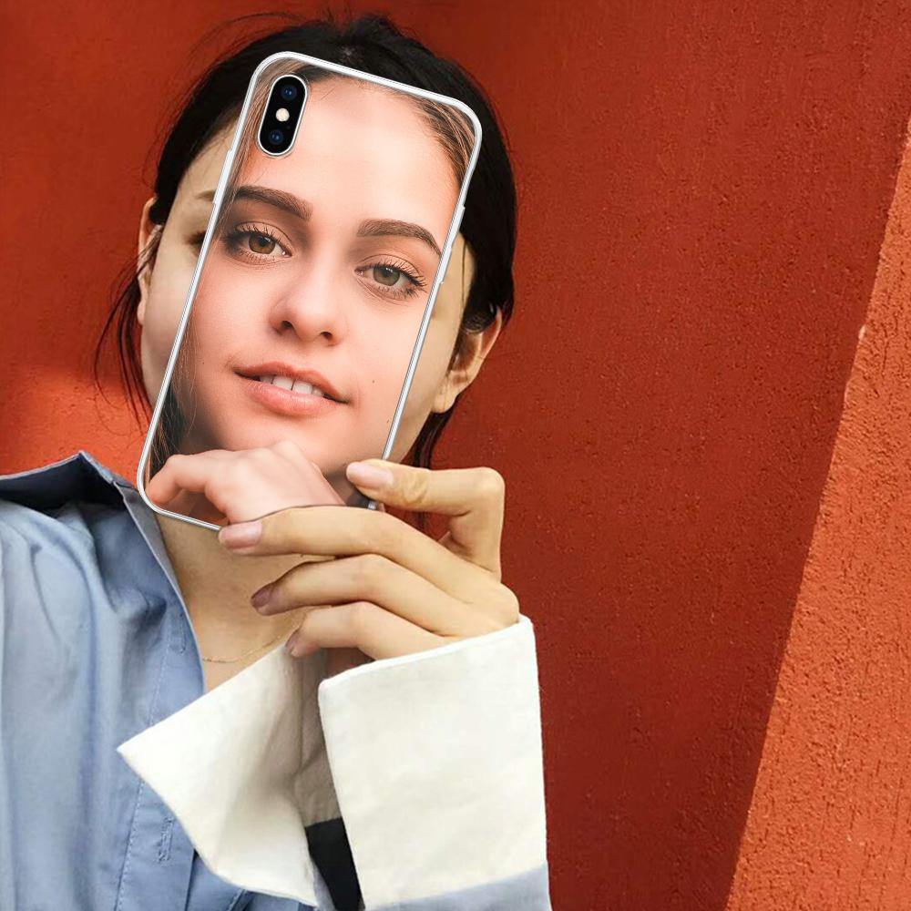 iPhone Xs Custom Photo Protective Phone Case Soft Shell Matte - 